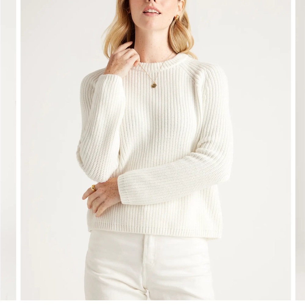 Quince Sweater 100% Cotton